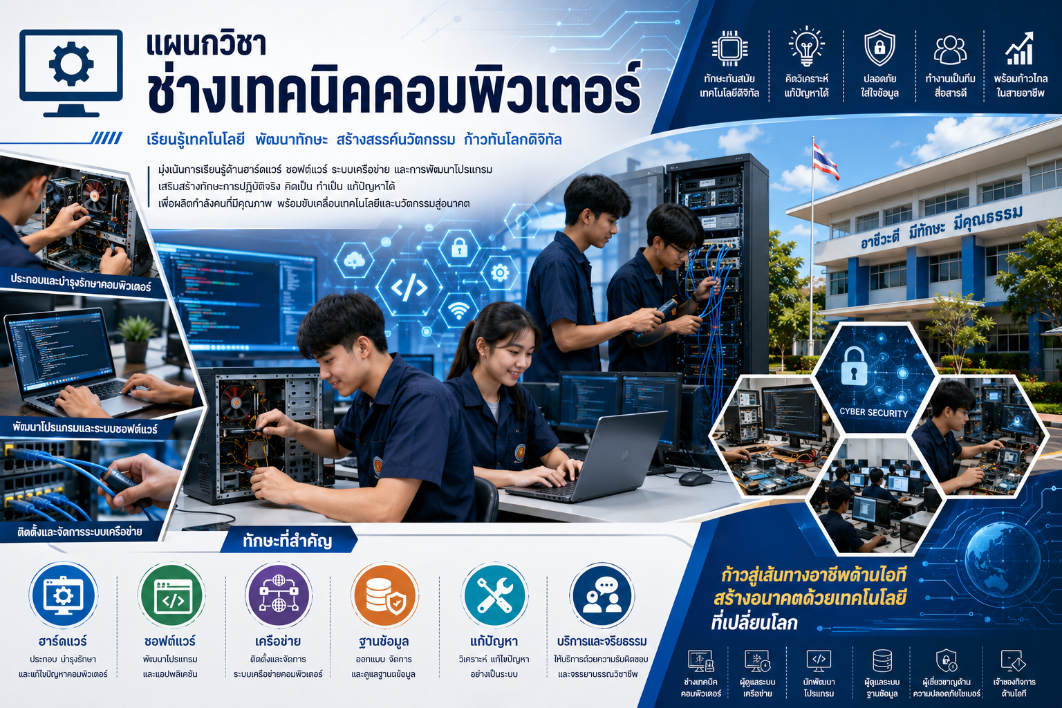 แผนกวิชาช่างเทคนิคคอมพิวเตอร์